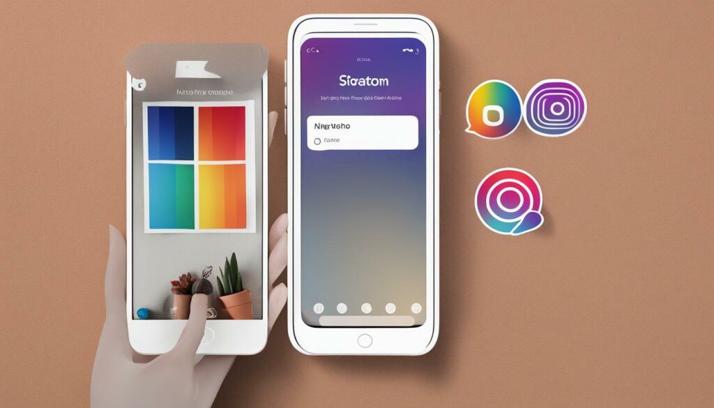 customize background color on Instagram story
