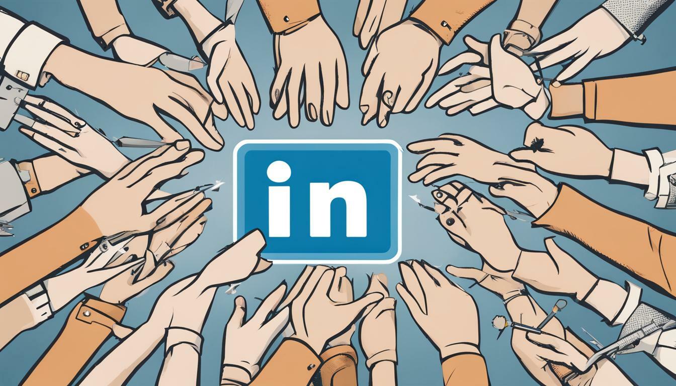 how to tag someone on linkedin